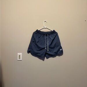 Nike Men's Navy Blue Athletic Shorts